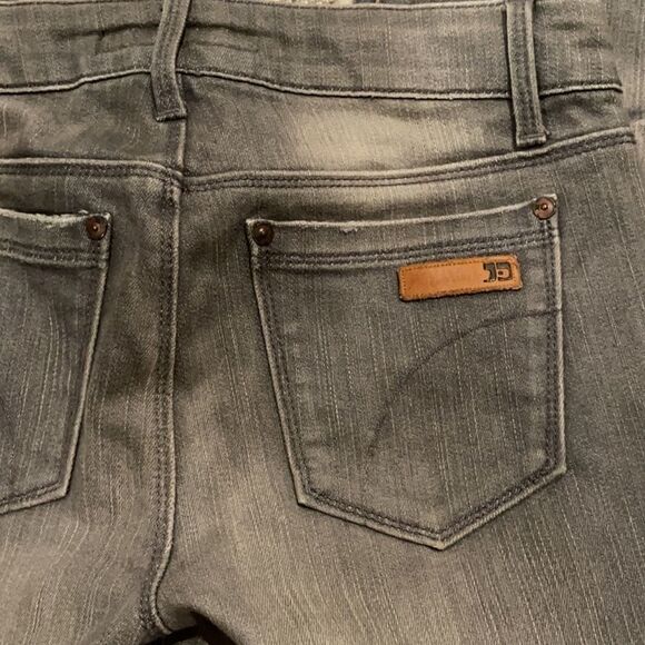Joe’s Grey Chelsea Fit Skinny Midrise Jeans Sz 25 - Picture 12 of 14